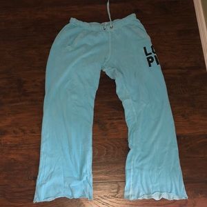 pink victoria’s secret sweatpants